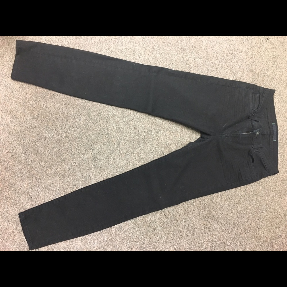 J brand skinny leg black jeans