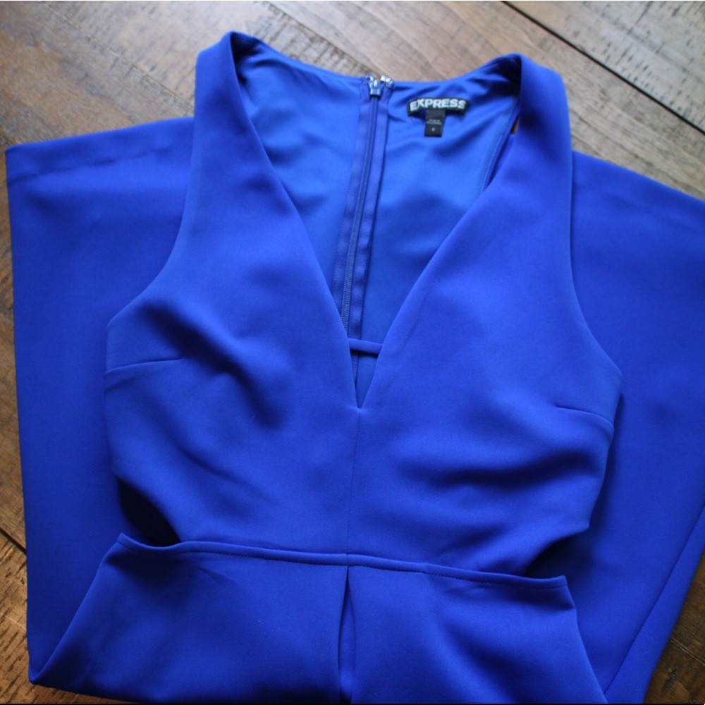 Royal Blue Express Cocktail Dress