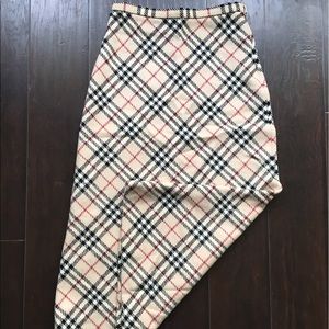Burberry vintage skirt.