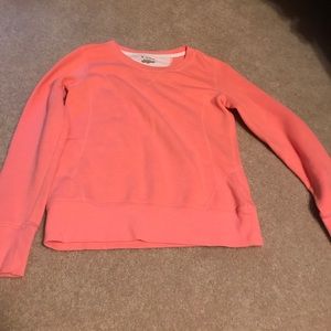 Coral sweatshirt