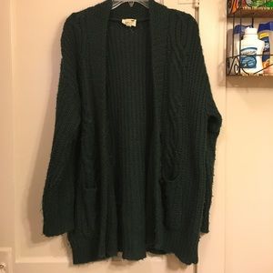 Forrest Green LA hearts Cardigan