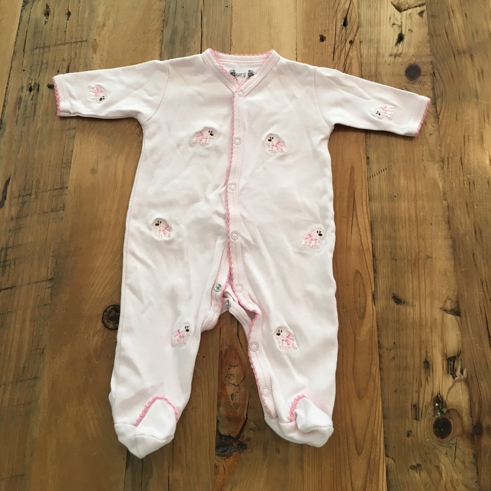 Margery Ellen footed PJs. Size newborn.