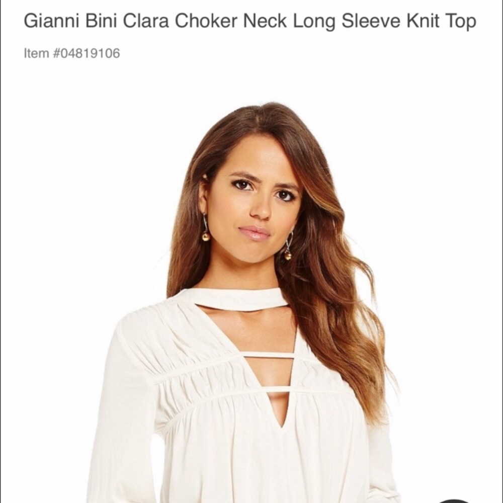 Choker neck top mauve