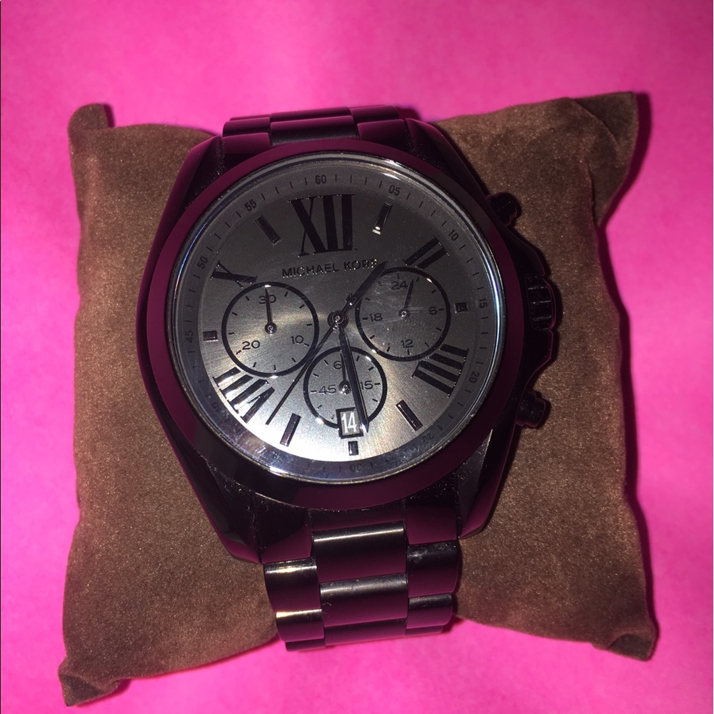 Michael Kors Black Chronograph watch ⌚️