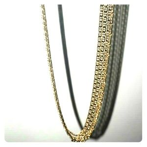 Gold Gucci look alike chain link