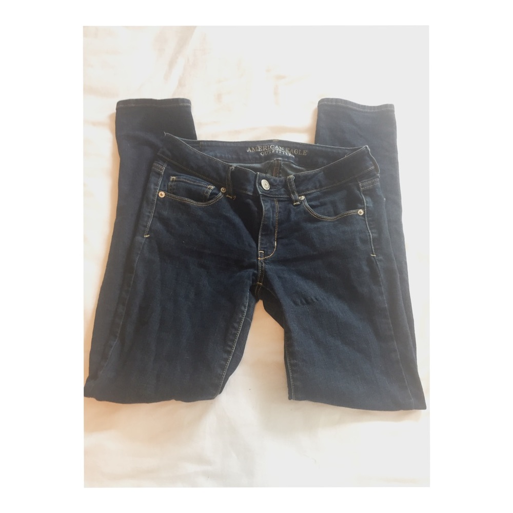 Dark Wash Skinny Super Stretch Jeans