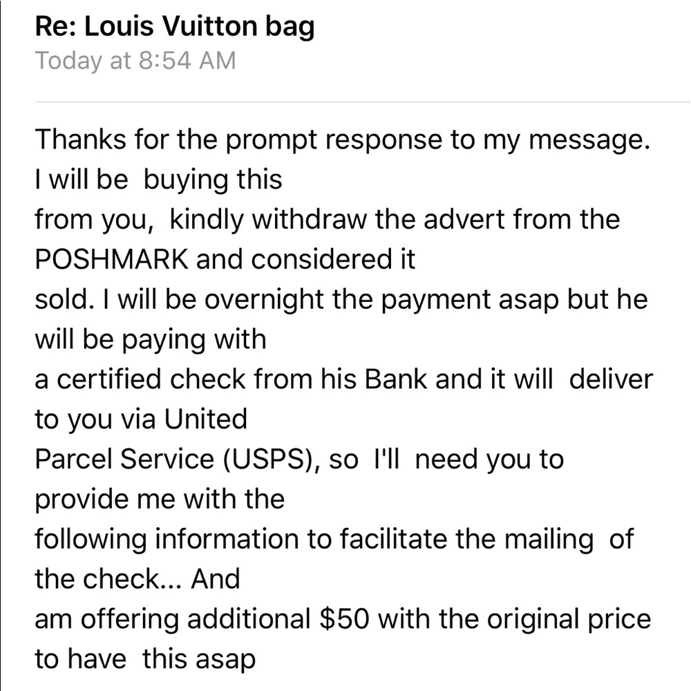❌❗️‼️🚷  WARNING SCAM ALERT ‼️