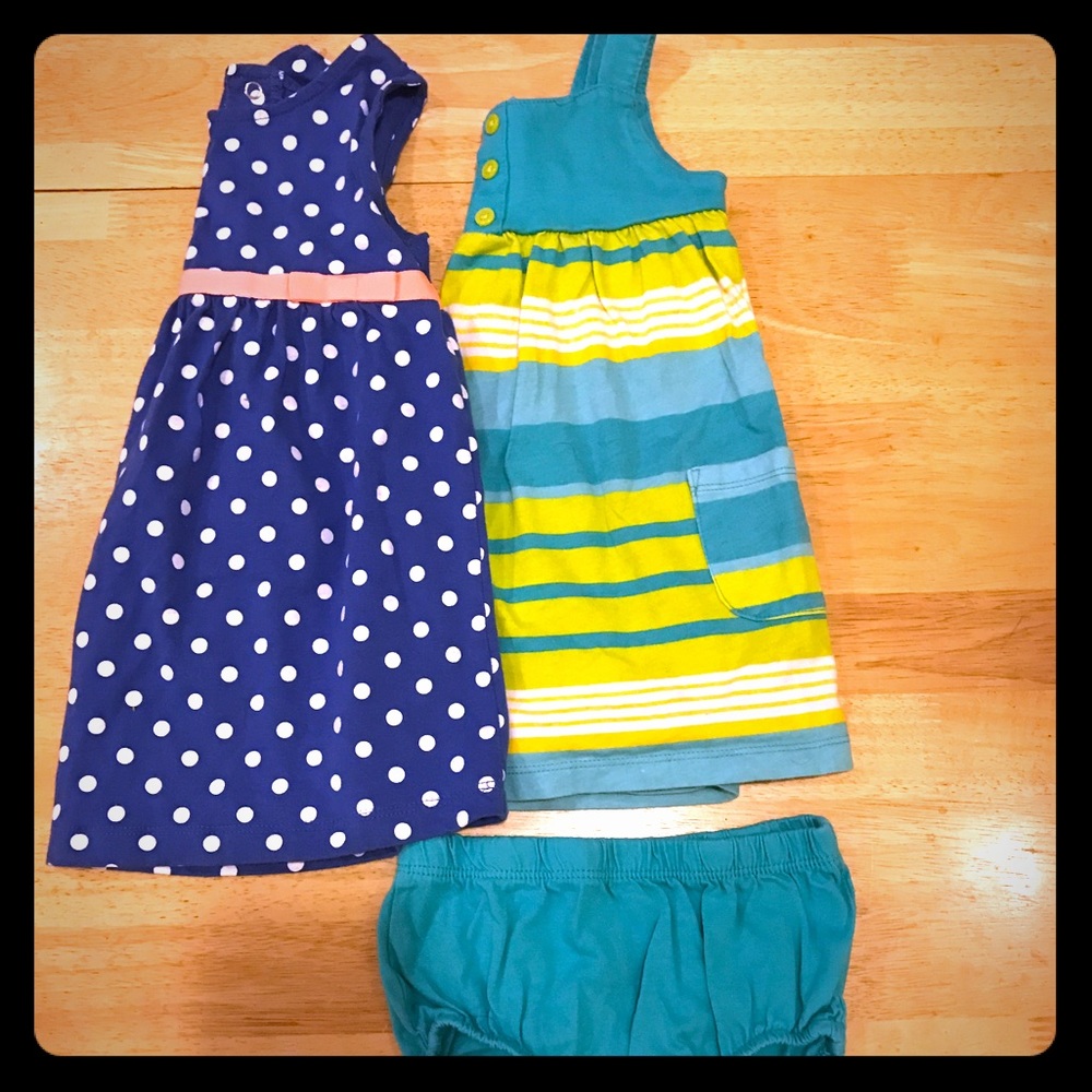 2 FOR 1!! Adorable Carters rompers