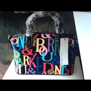 NWT Dooney & Burke Ruby Small Satchel Croosbody