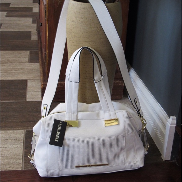 Steve Madden Handbags - NWT white Steve Madden satchel