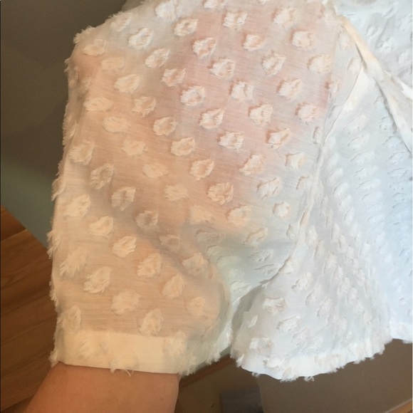 🎉HP🎉🎀NEW🎀MADEWELL Off The Shoulder Romper - Picture 4 of 8