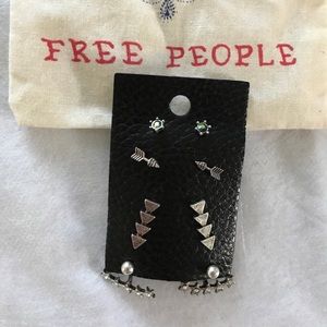 Free People 4 earring set
