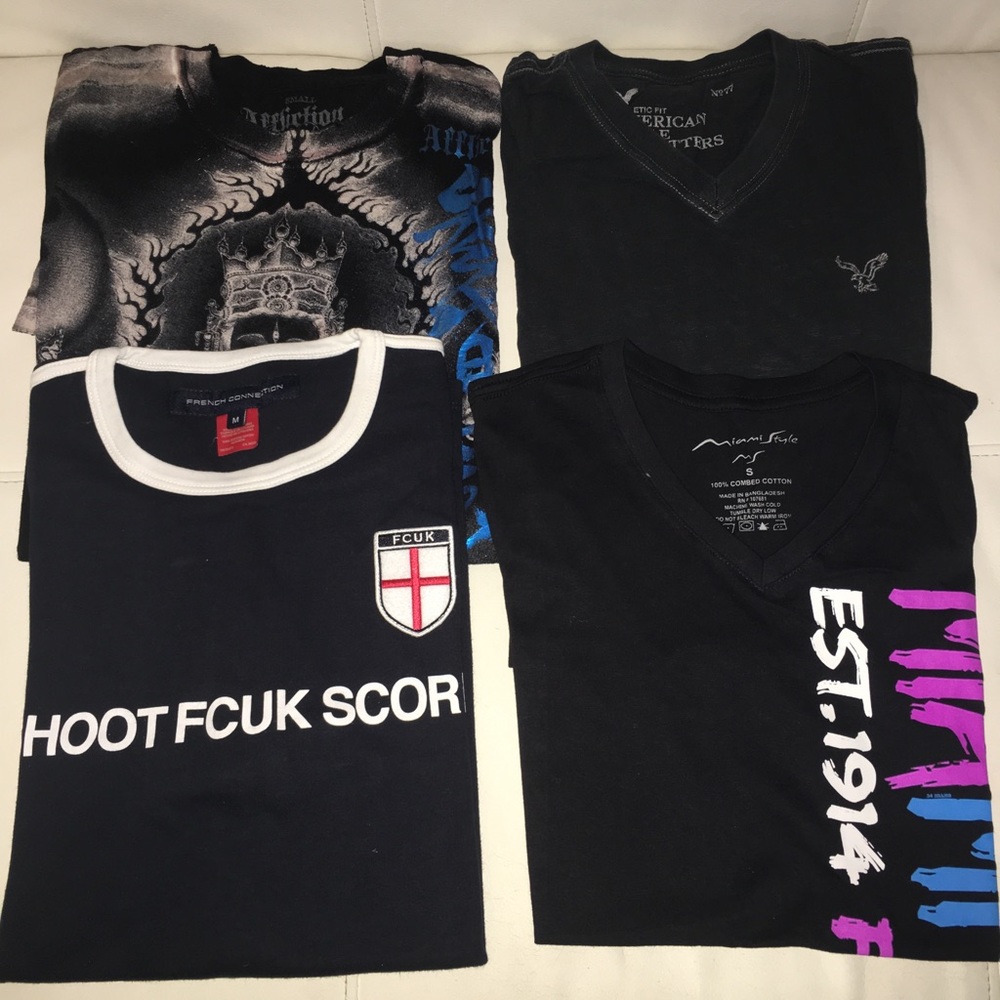 Bundle of short sleeve shirts