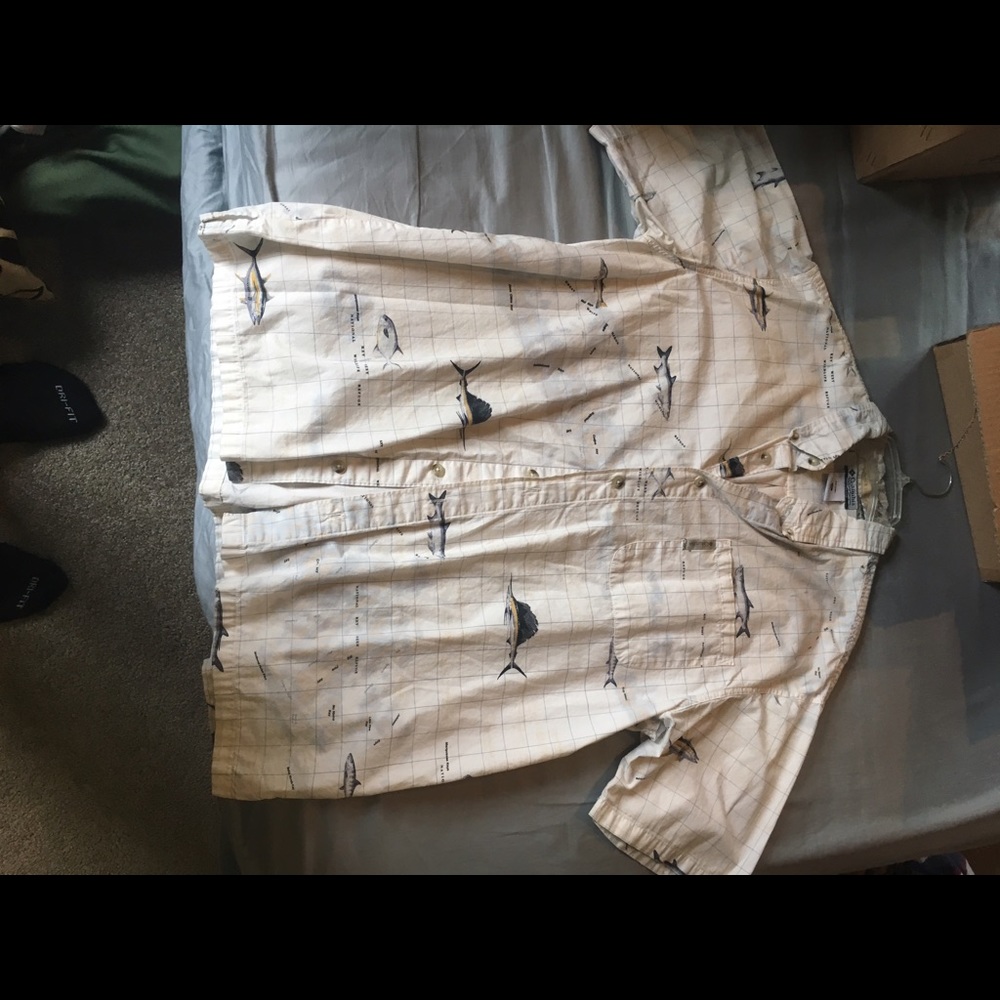Size XL button up t-shirt