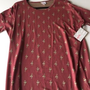 Flamingo LuLaRoe Irma Tunic
