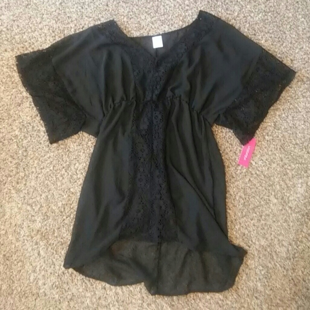 Target Black Swim Cover-Up