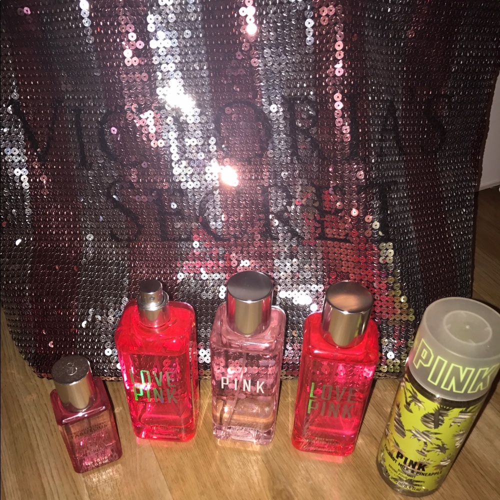 Victoria's Secret Pink full body mists