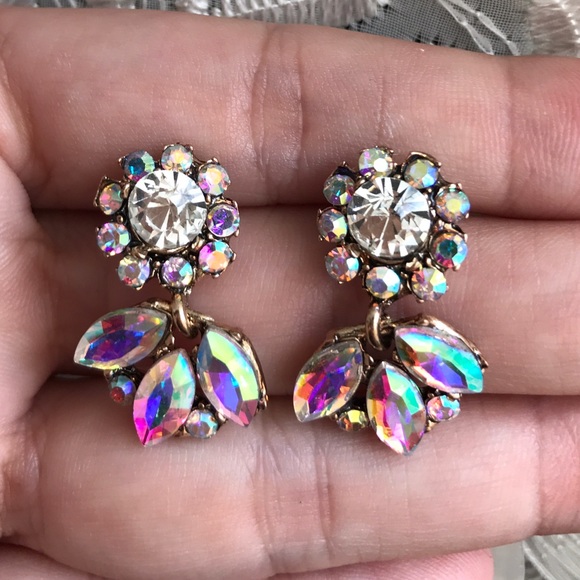 none Jewelry - 🌸Fancy Iridescent Earrings