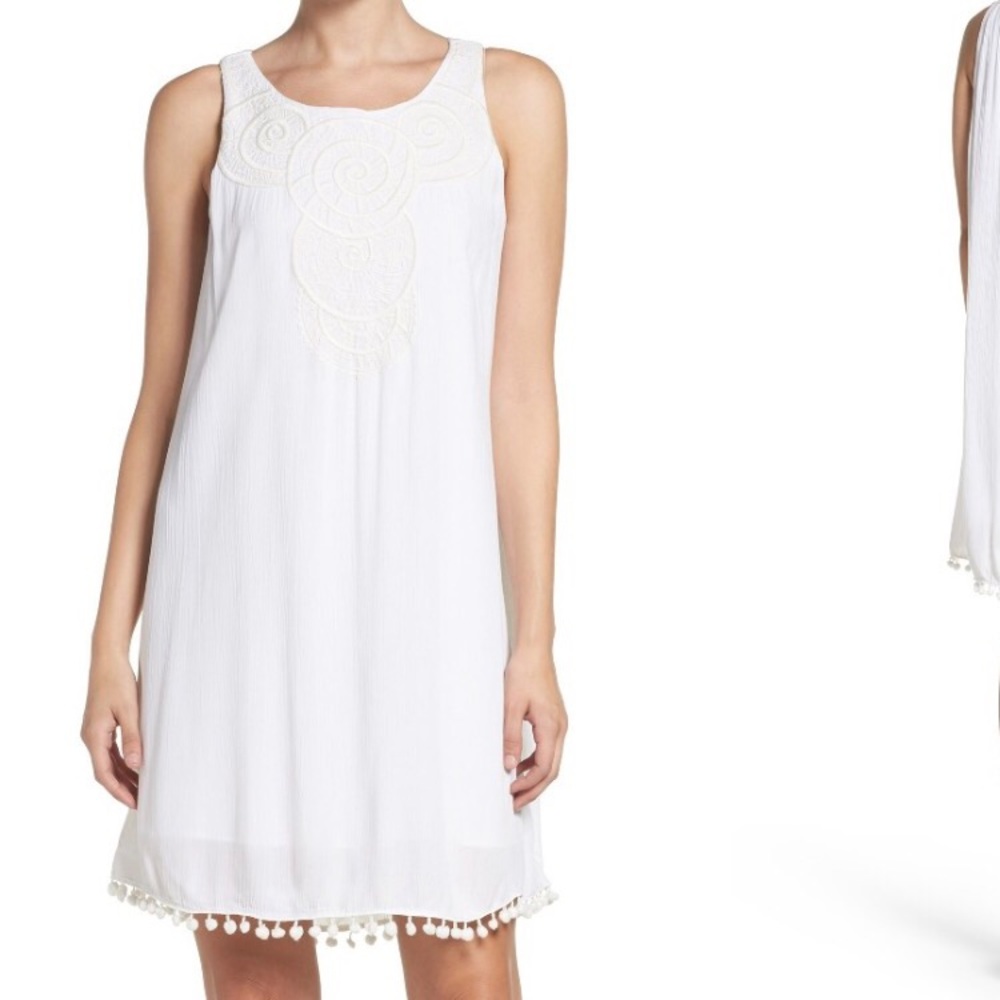 Lilly Pulitzer Jackie Shift Dress in White