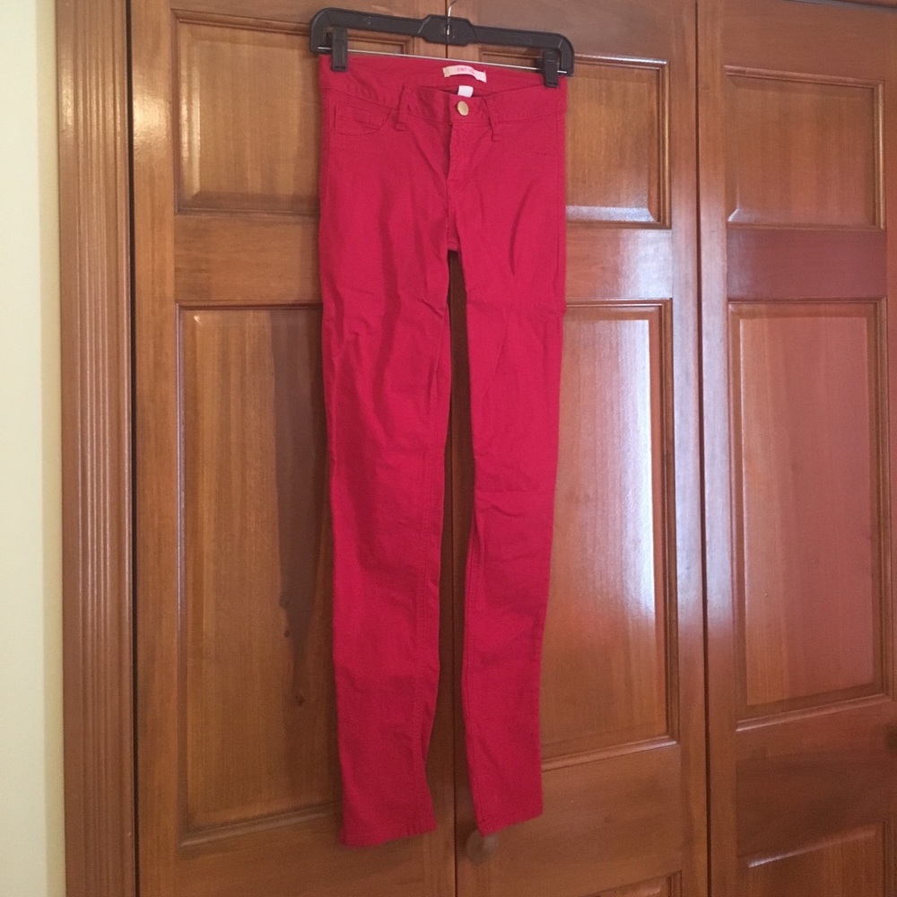 Red pants