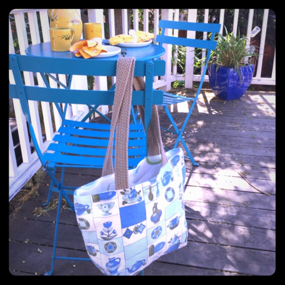 Handmade One of a Kind Market Tote