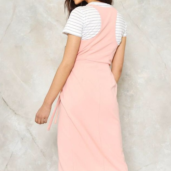 🌟BRAND NEW🌟 PINK WRAP DRESS🌟 - Picture 2 of 4