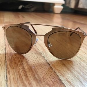 Cute bronze metal sunglasses!