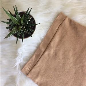 Tan Bodycon Skirt