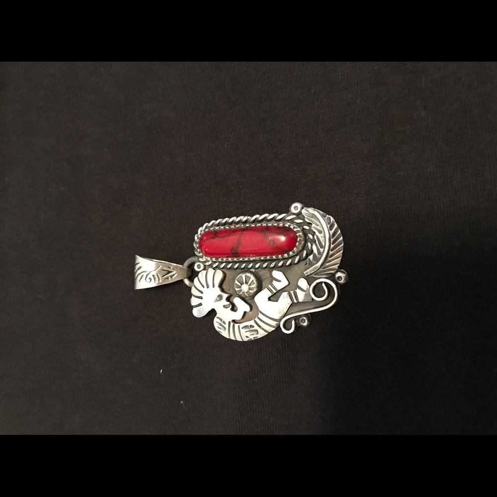 Beautiful red pendant!