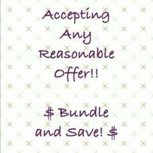Accepting Reasonable offers!