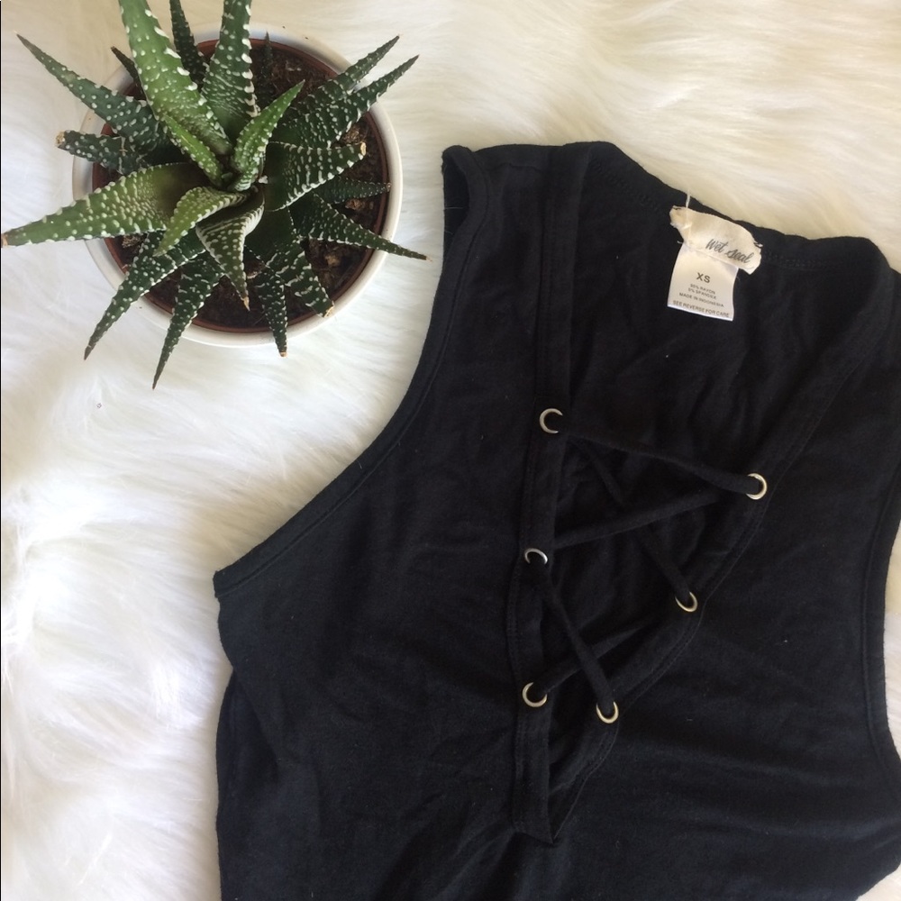 Lace Up Bodysuit