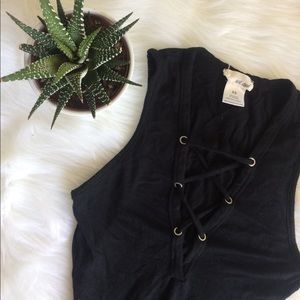 Lace Up Bodysuit
