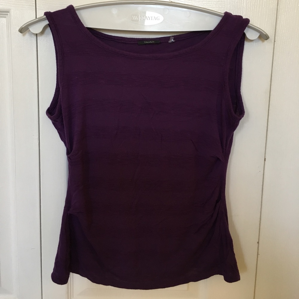 Purple Tahari tank top size SP