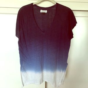 Velvet brand dip dye tee