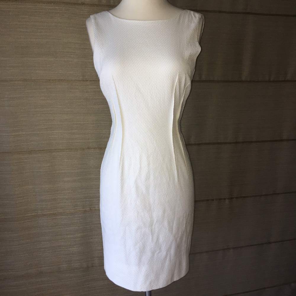 🔥👗Dolce & Gabbana white crepe dress