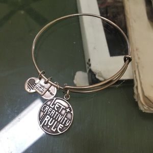 Silver Alex & Ani Bracelet