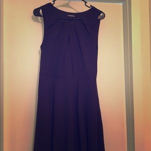 Dark purple dress