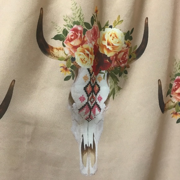 Show Me Your Mumu Frida Bullhead Mini Dress Small - Picture 3 of 4