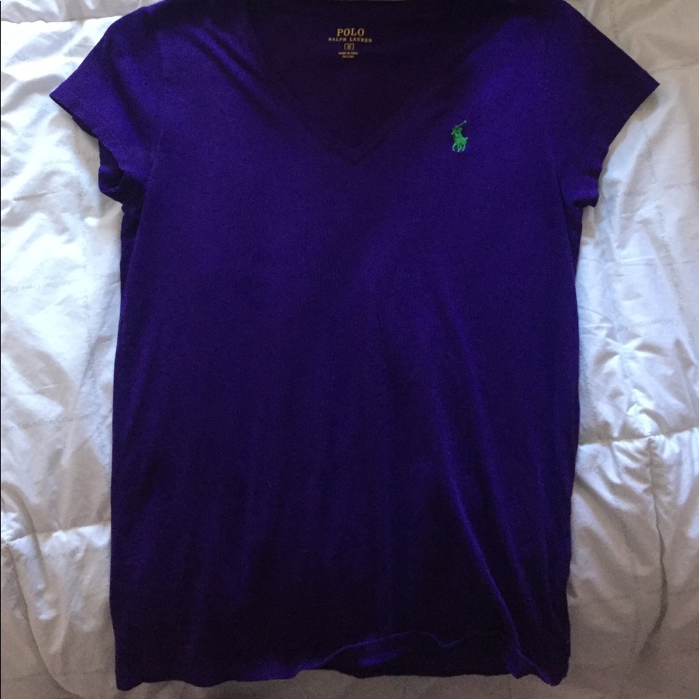 Brand new purple polo size small