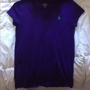 Brand new purple polo size small