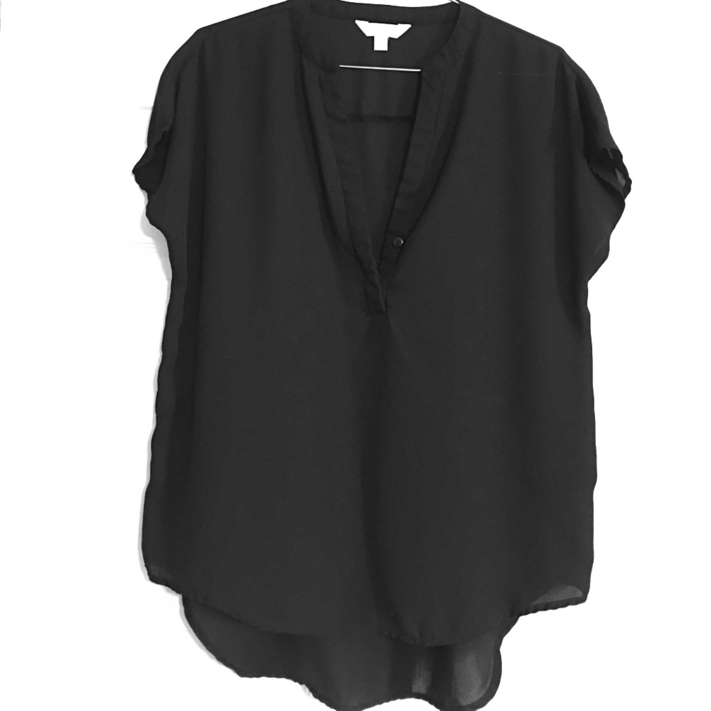 Charming Charlie half button blouse 👚