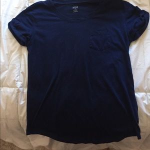 Navy blue shirt