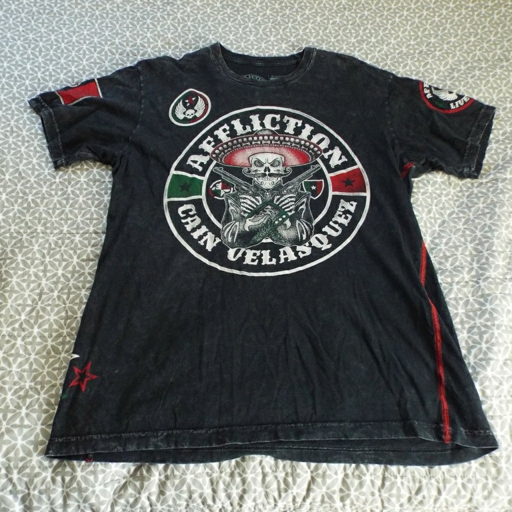 Hispanic affliction shirt