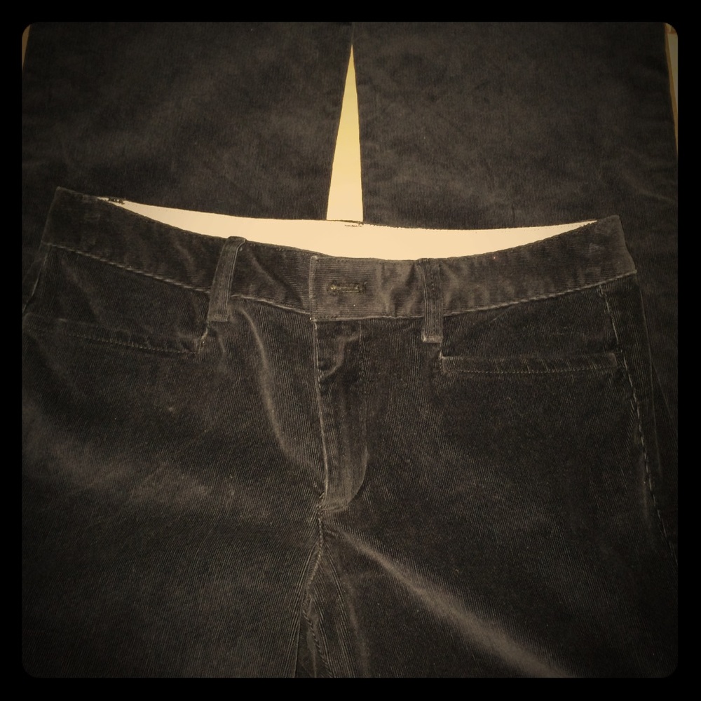 Navy blue corduroy