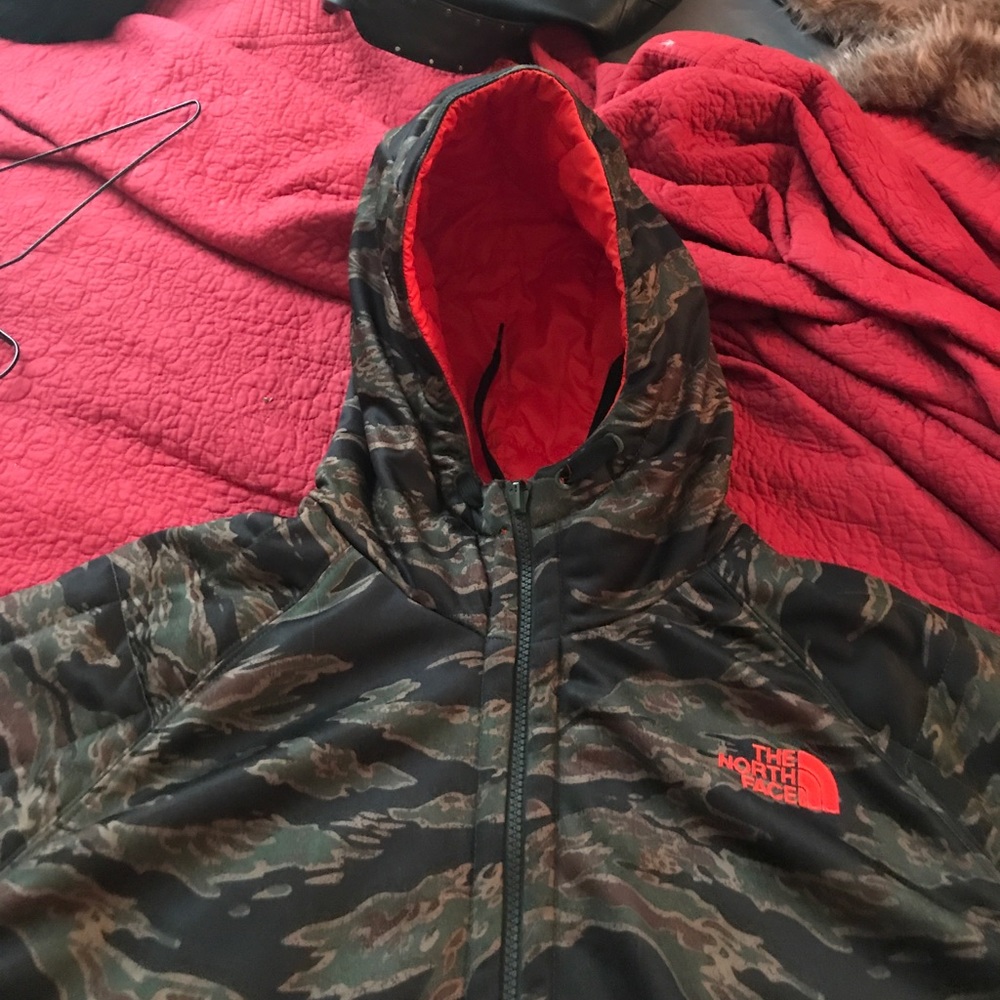 Camo North Face summit series jacket