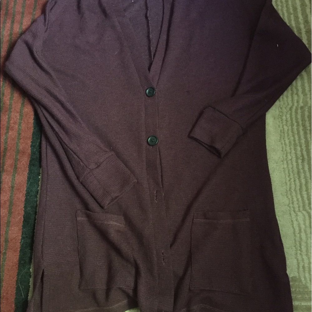 Size SMALL maroon sweater