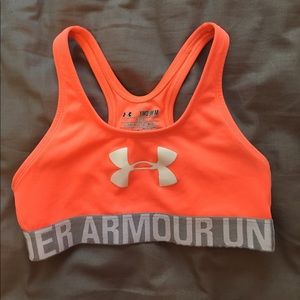 UA youth sports bra