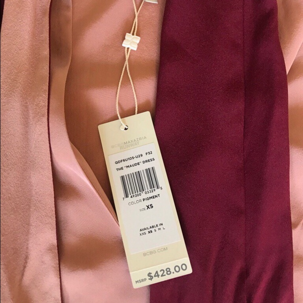NWT bcbg Maude runway dress size xs - Picture 3 of 4
