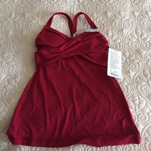 Red Wrap it Up Tank