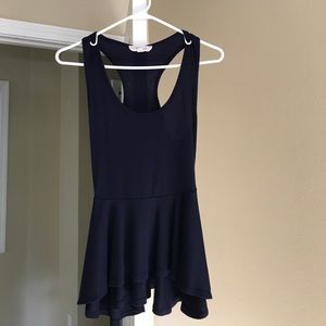 Navy blue tank top